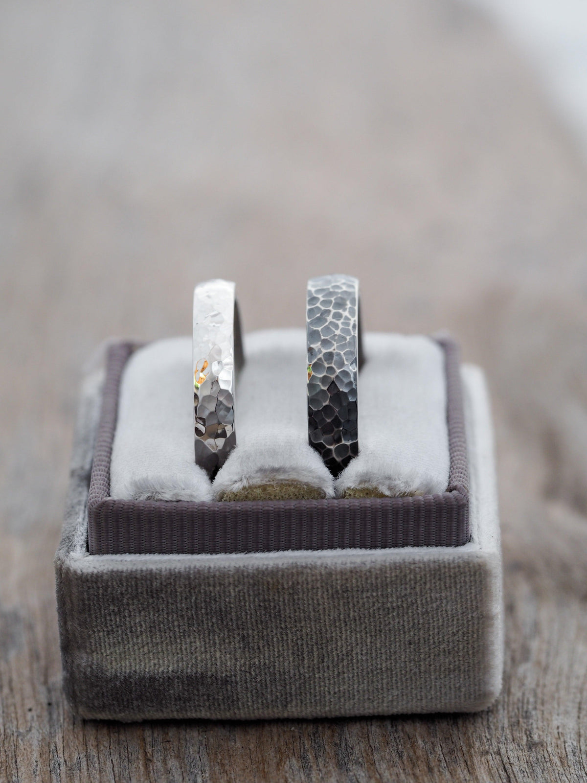 Faceted Wedding Ring in Silver - Gardens of the Sun | Ethical Jewelry