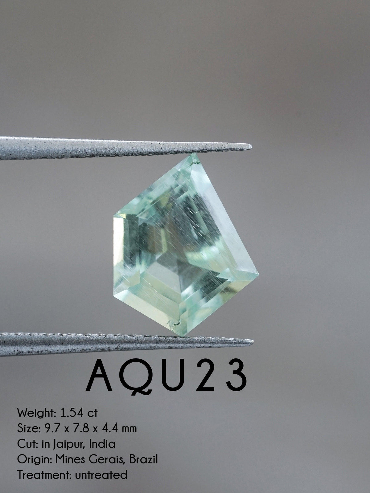 Custom Aquamarine Ring in Gold - Gardens of the Sun | Ethical Jewelry