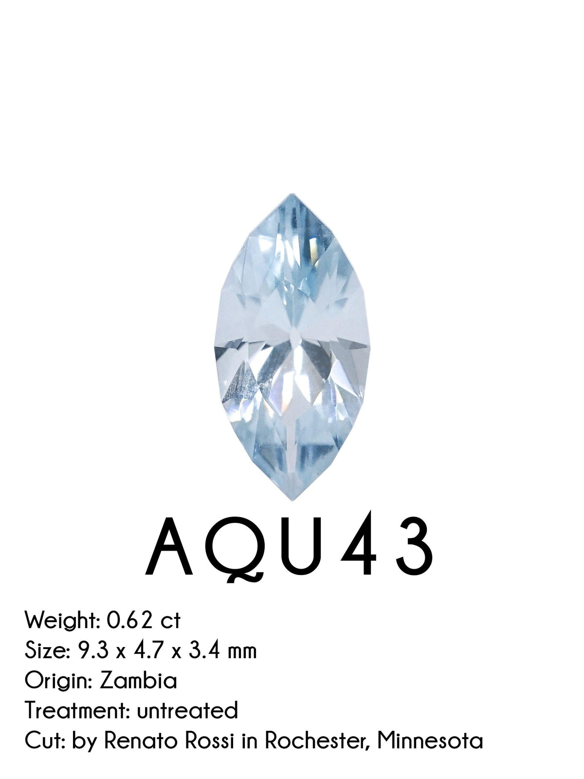 Custom Aquamarine Ring in Gold - Gardens of the Sun | Ethical Jewelry