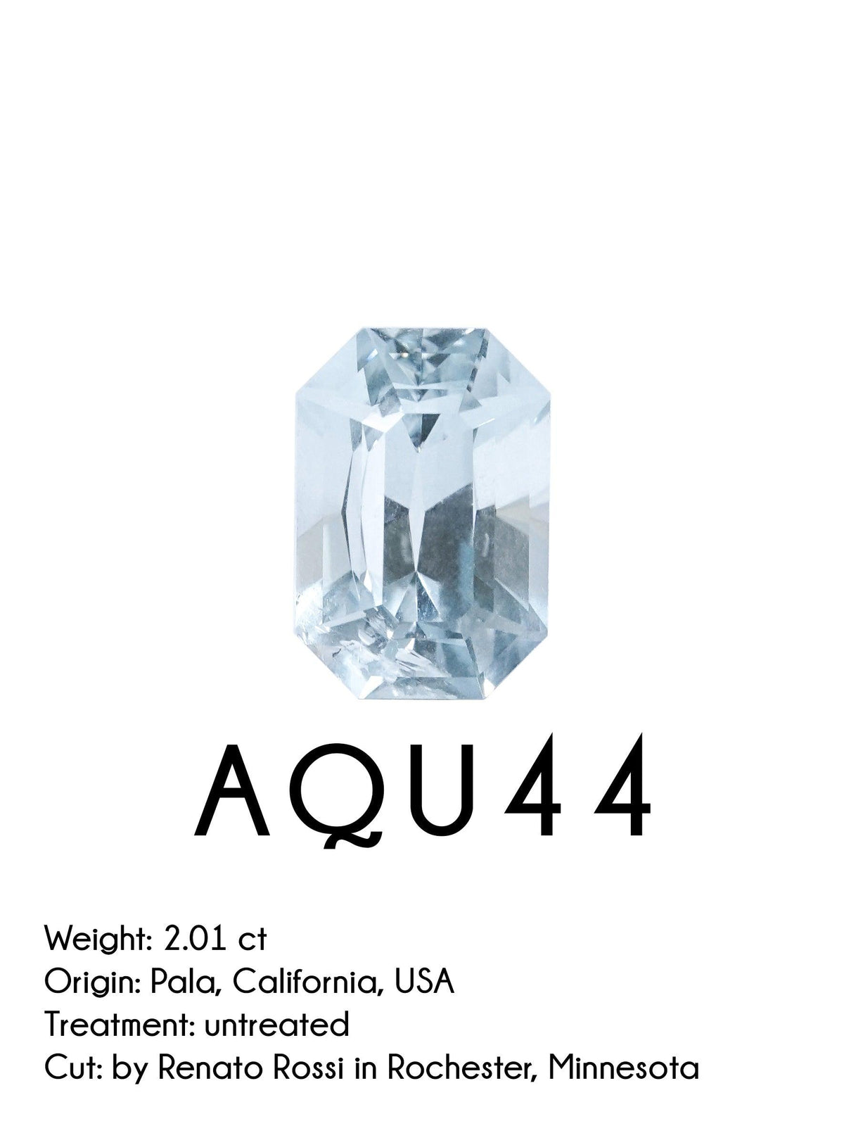 Custom Aquamarine Ring in Gold - Gardens of the Sun | Ethical Jewelry