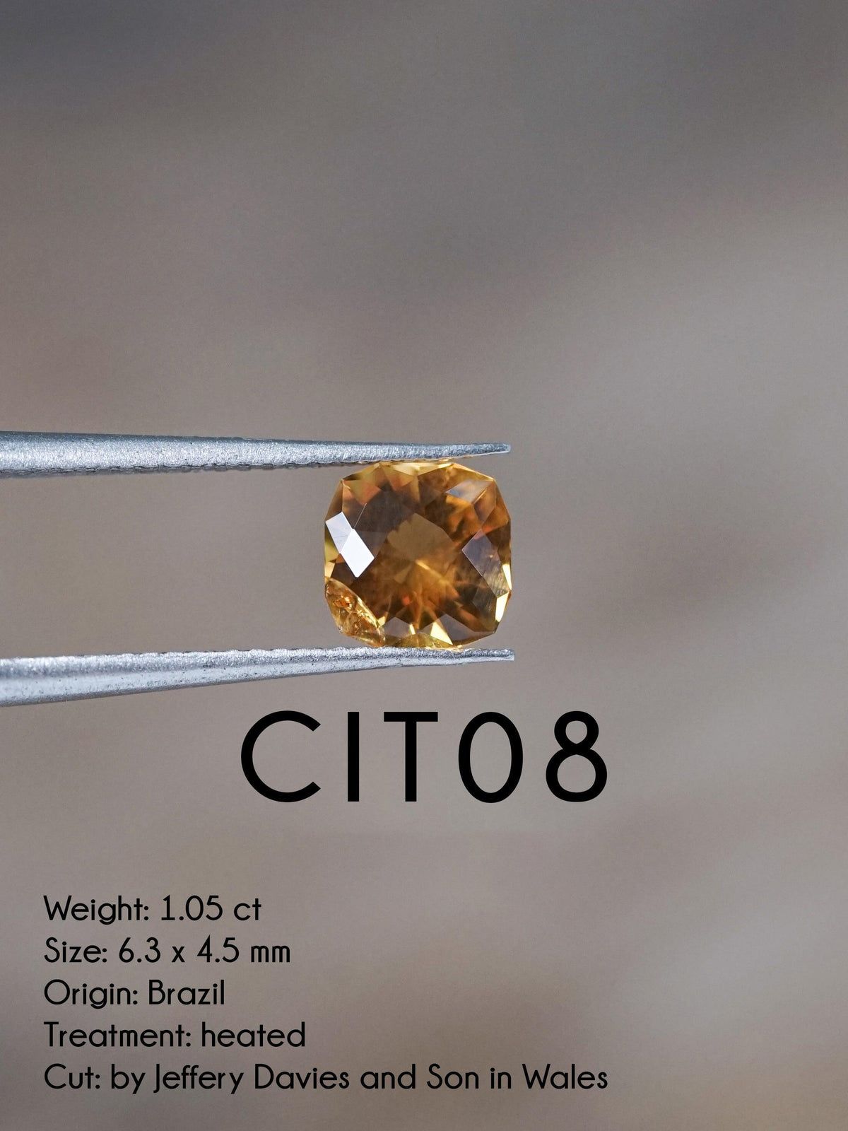 Custom Citrine Ring in Gold - Gardens of the Sun | Ethical Jewelry