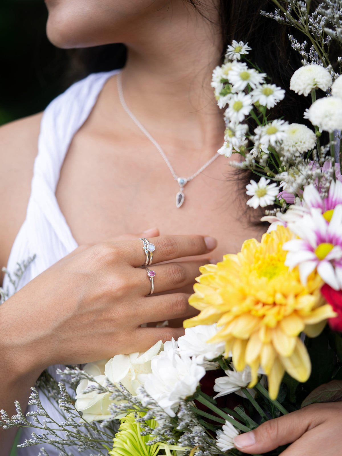 Ceylon Sapphire Ring - Gardens of the Sun | Ethical Jewelry
