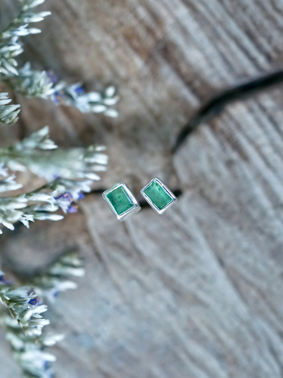 Emerald Earrings  - Gardens of the Sun | Ethical Jewelry
