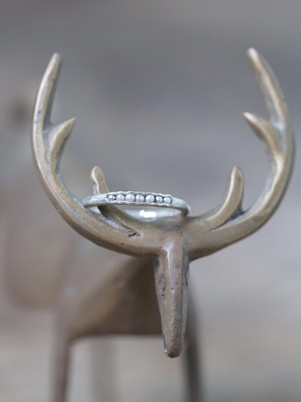 Freshwater Pearl Ring with Hidden Gems - Gardens of the Sun | Ethical Jewelry