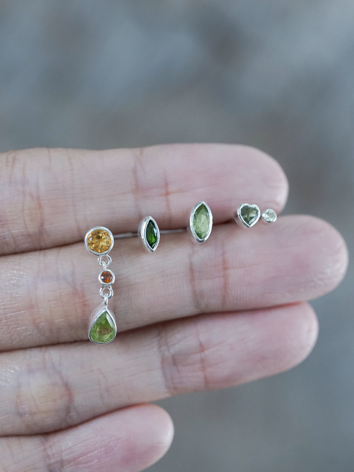 Forest Gemstone Earring Bundle - Gardens of the Sun | Ethical Jewelry