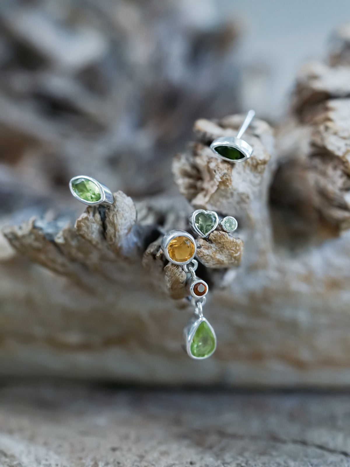 Forest Gemstone Earring Bundle - Gardens of the Sun | Ethical Jewelry