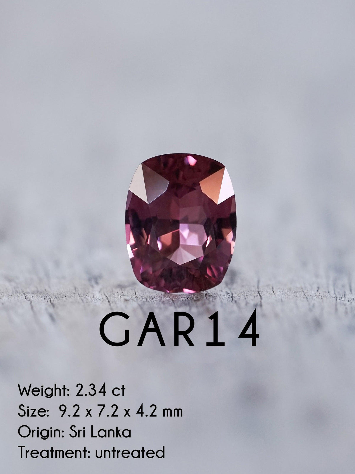 Custom Garnet Ring in Gold - Gardens of the Sun | Ethical Jewelry