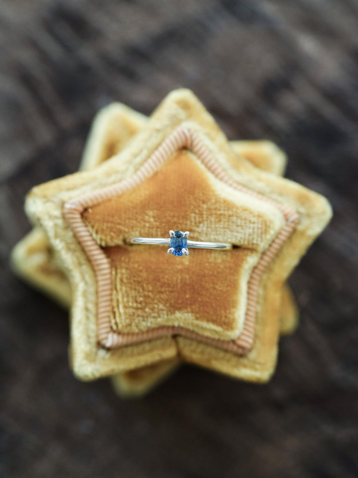 Bicolor Sapphire Ring - Gardens of the Sun | Ethical Jewelry