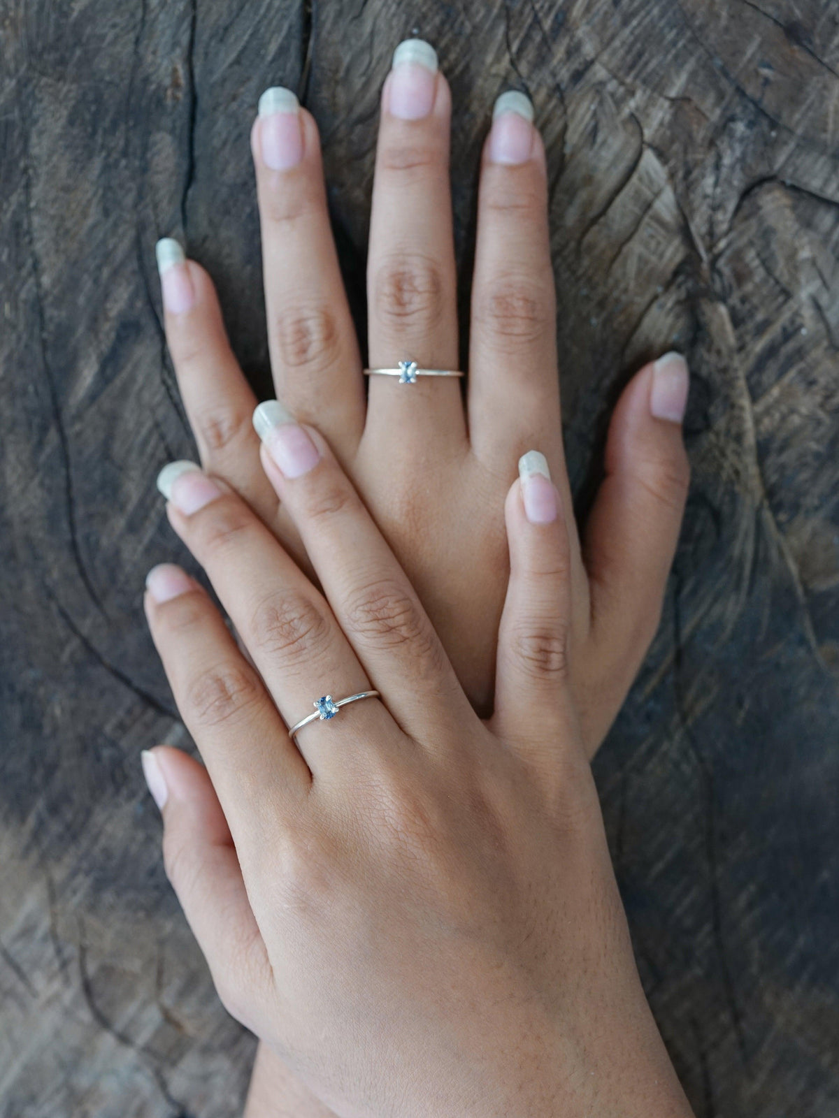 Bicolor Sapphire Ring - Gardens of the Sun | Ethical Jewelry