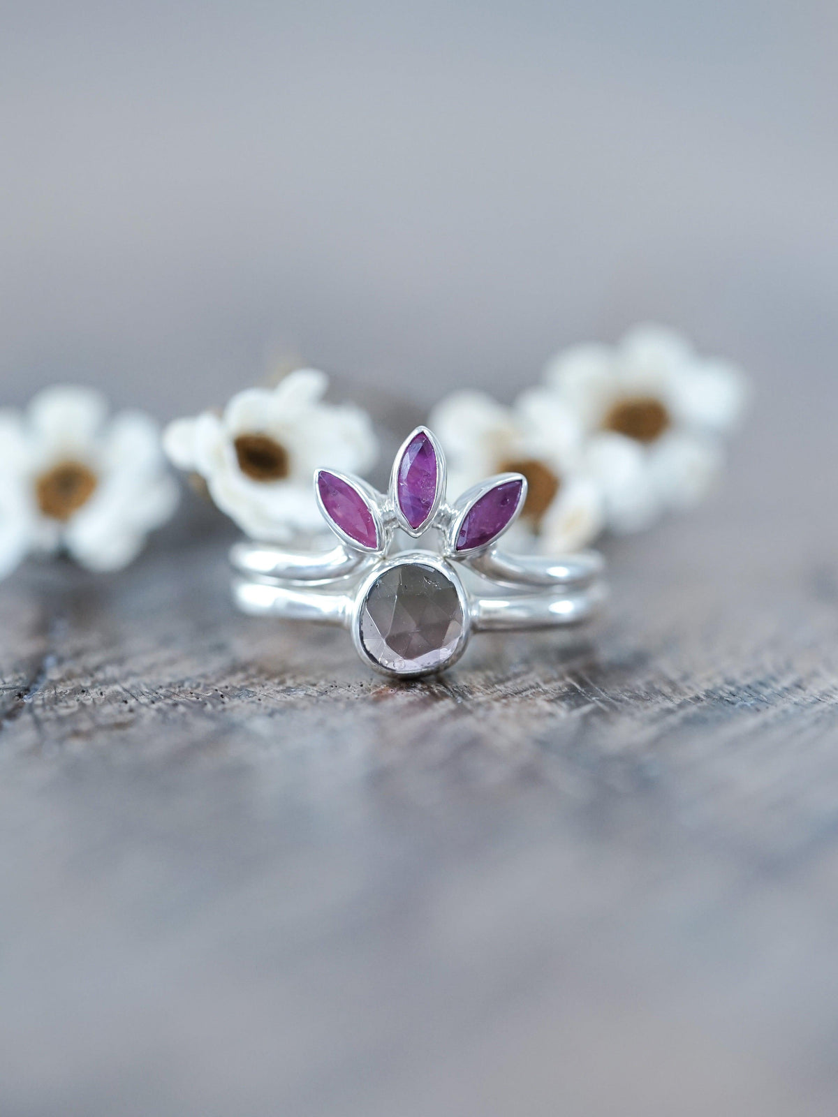 Watermelon Tourmaline Ring - Gardens of the Sun | Ethical Jewelry