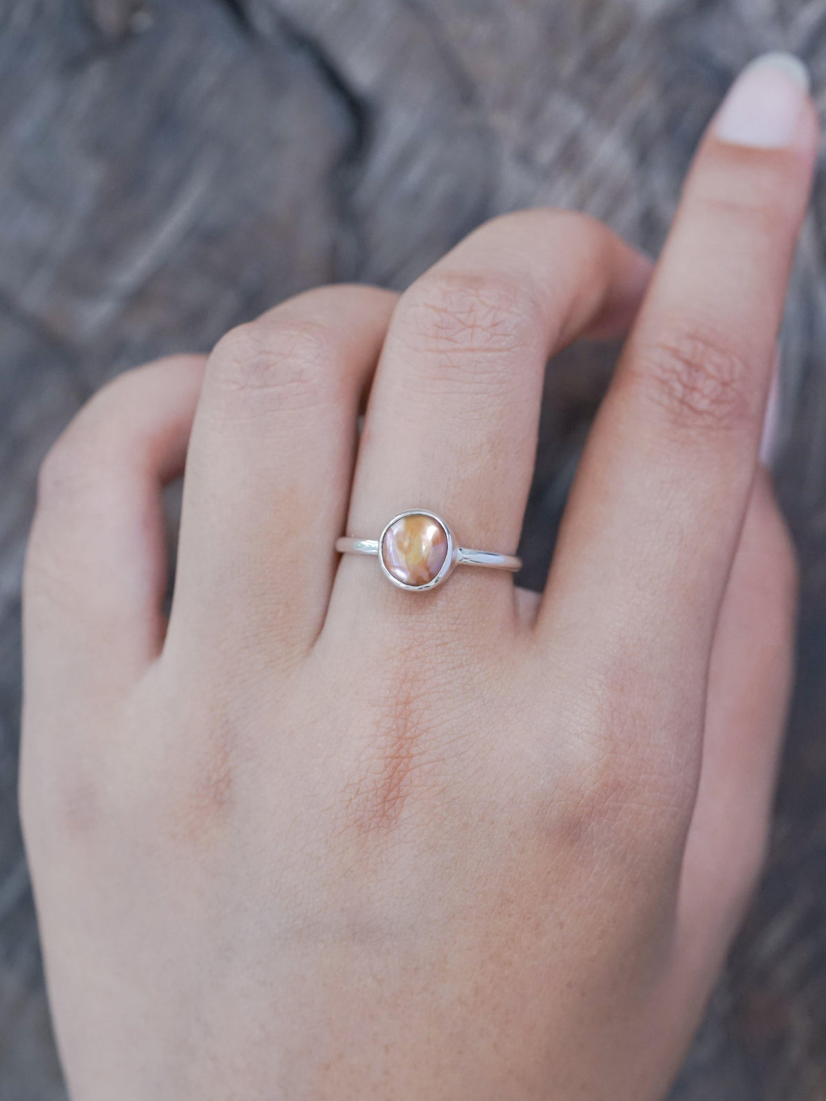 Quirky Pearl Ring - Gardens of the Sun | Ethical Jewelry