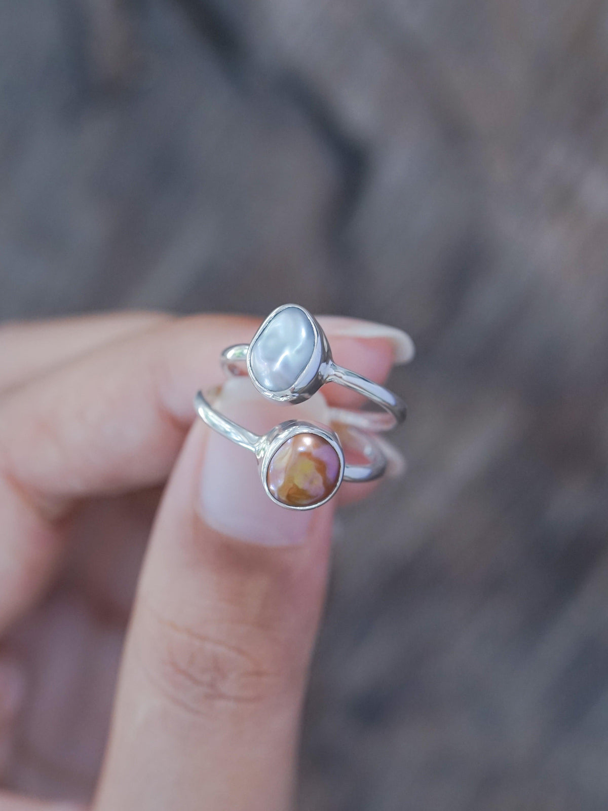 Quirky Pearl Ring - Gardens of the Sun | Ethical Jewelry