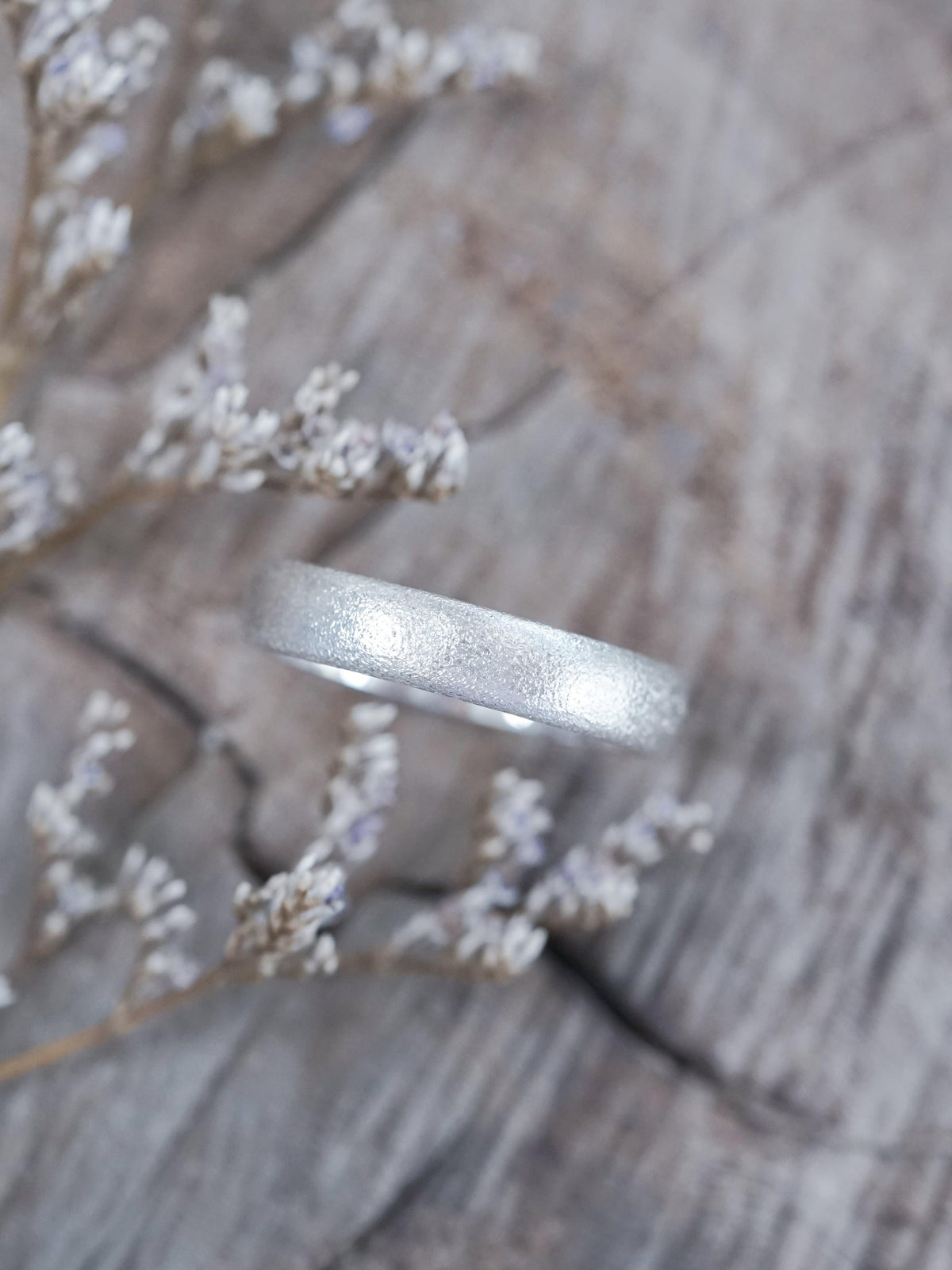 Stardust Wedding Ring in Silver - Gardens of the Sun | Ethical Jewelry