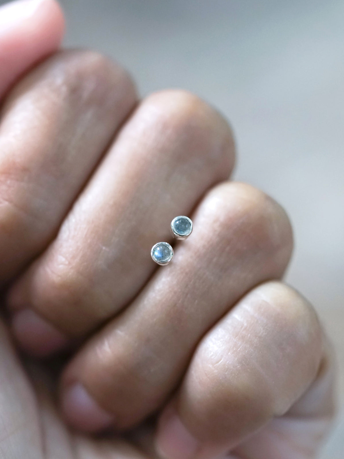 Labradorite Earrings - Gardens of the Sun | Ethical Jewelry