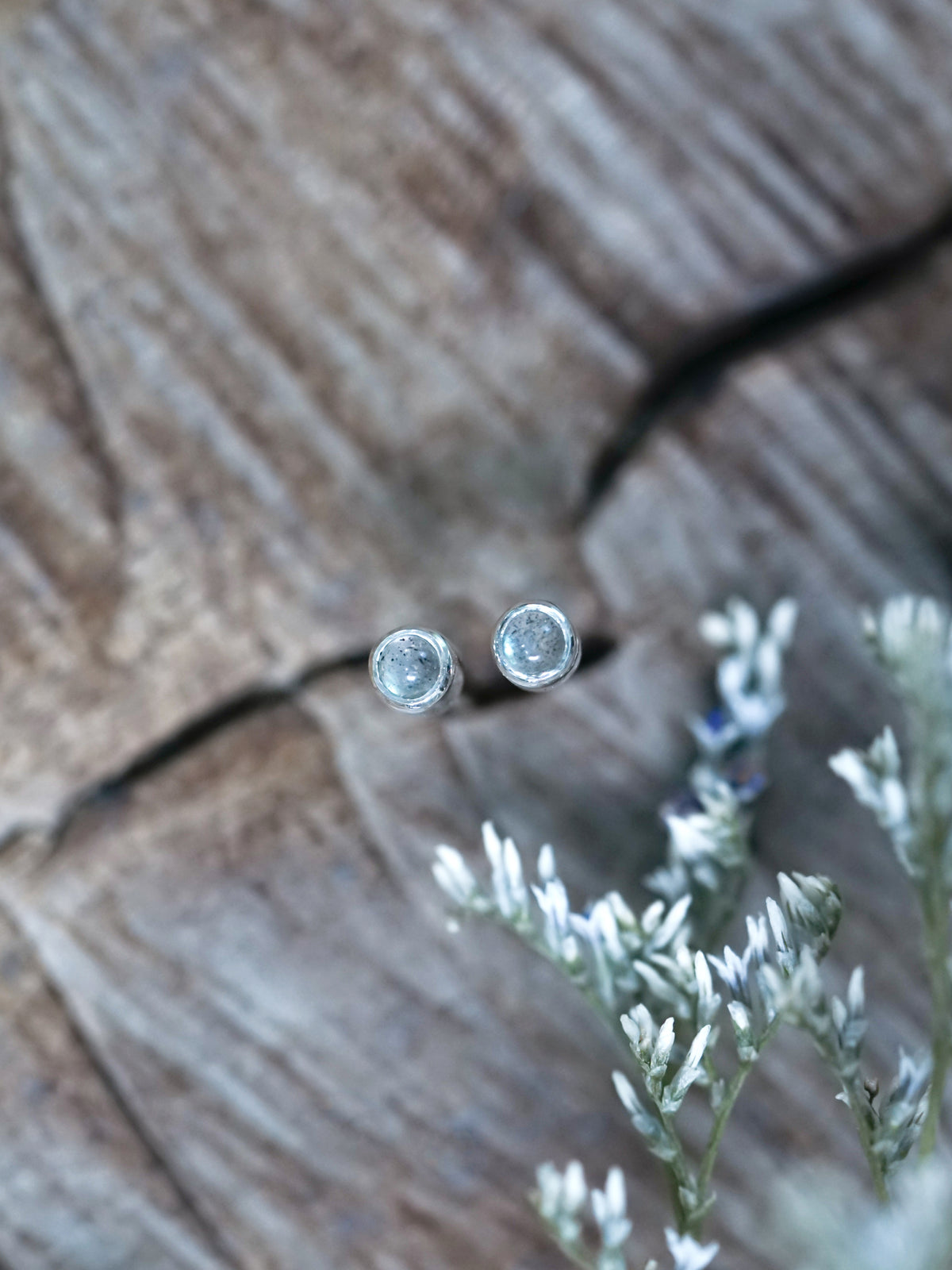 Labradorite Earrings - Gardens of the Sun | Ethical Jewelry