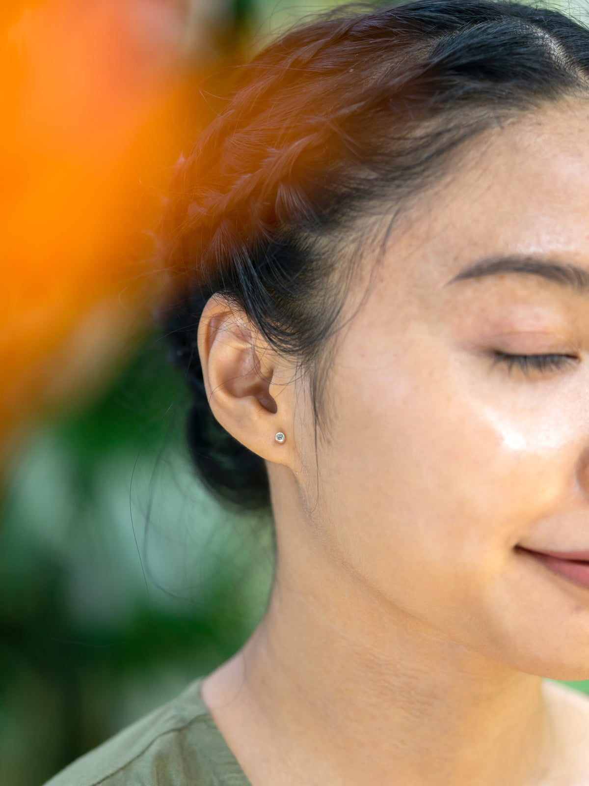 Labradorite Earrings - Gardens of the Sun | Ethical Jewelry