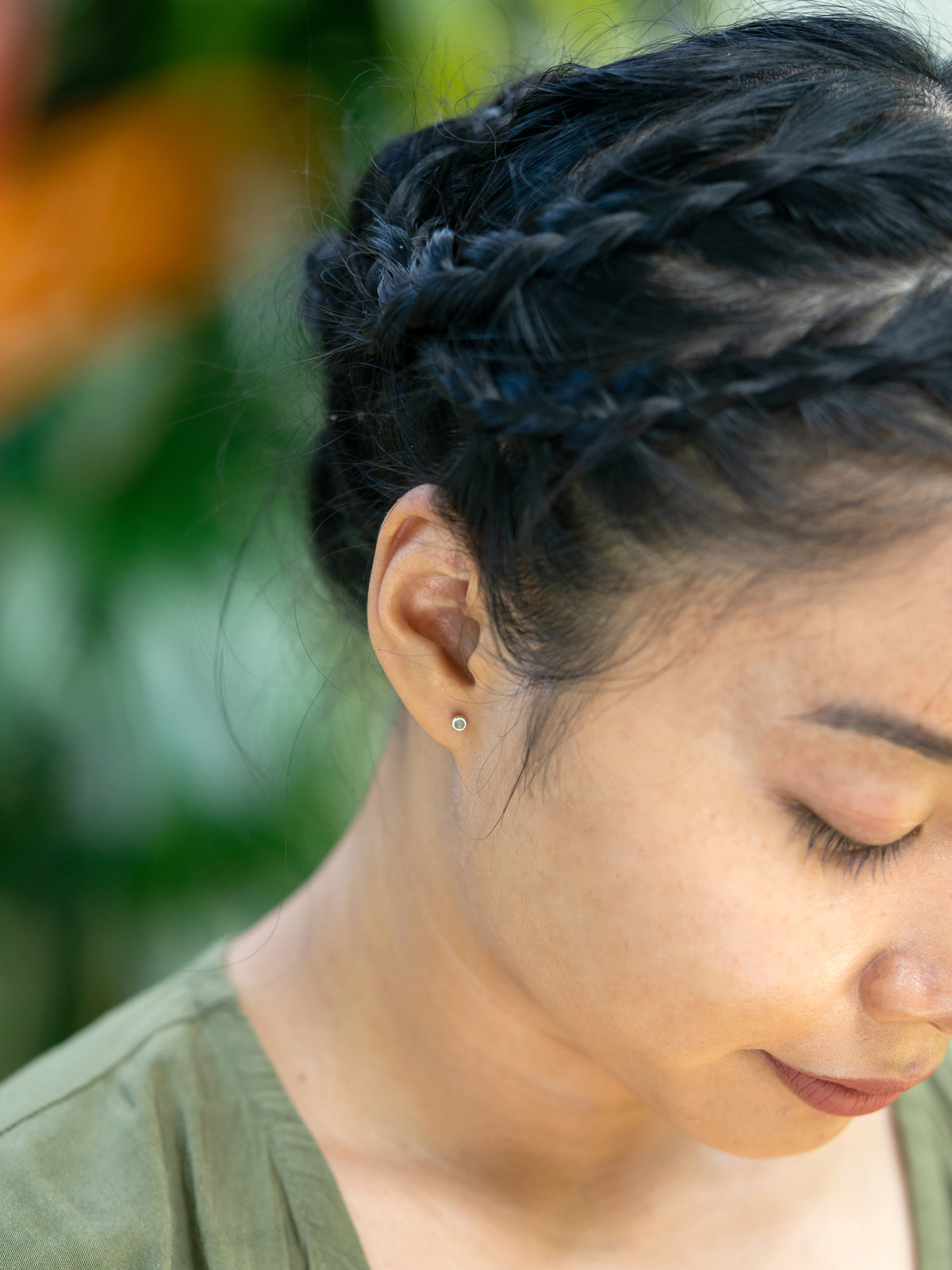 Labradorite Earrings - Gardens of the Sun | Ethical Jewelry