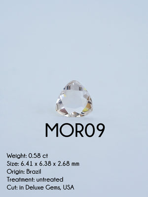 Custom Morganite Ring in Gold