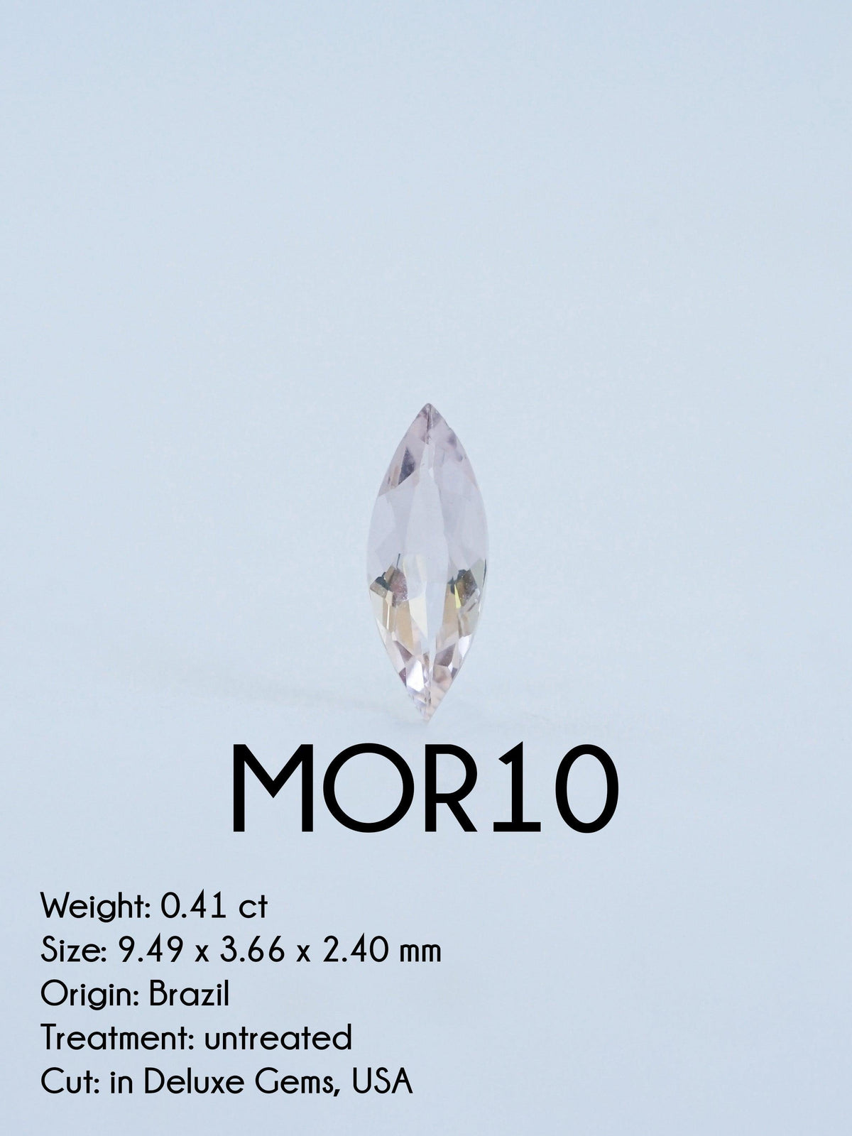 Custom Morganite Ring in Gold - Gardens of the Sun | Ethical Jewelry