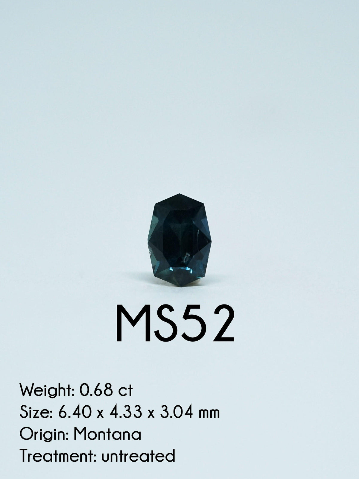 Custom Montana Sapphire Ring in Gold - Gardens of the Sun | Ethical Jewelry