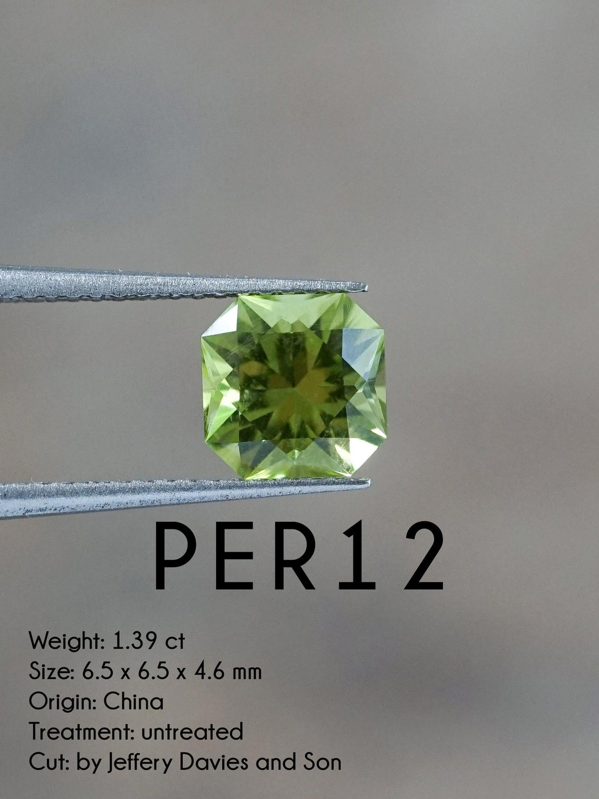 Custom Peridot Ring in Gold - Gardens of the Sun | Ethical Jewelry