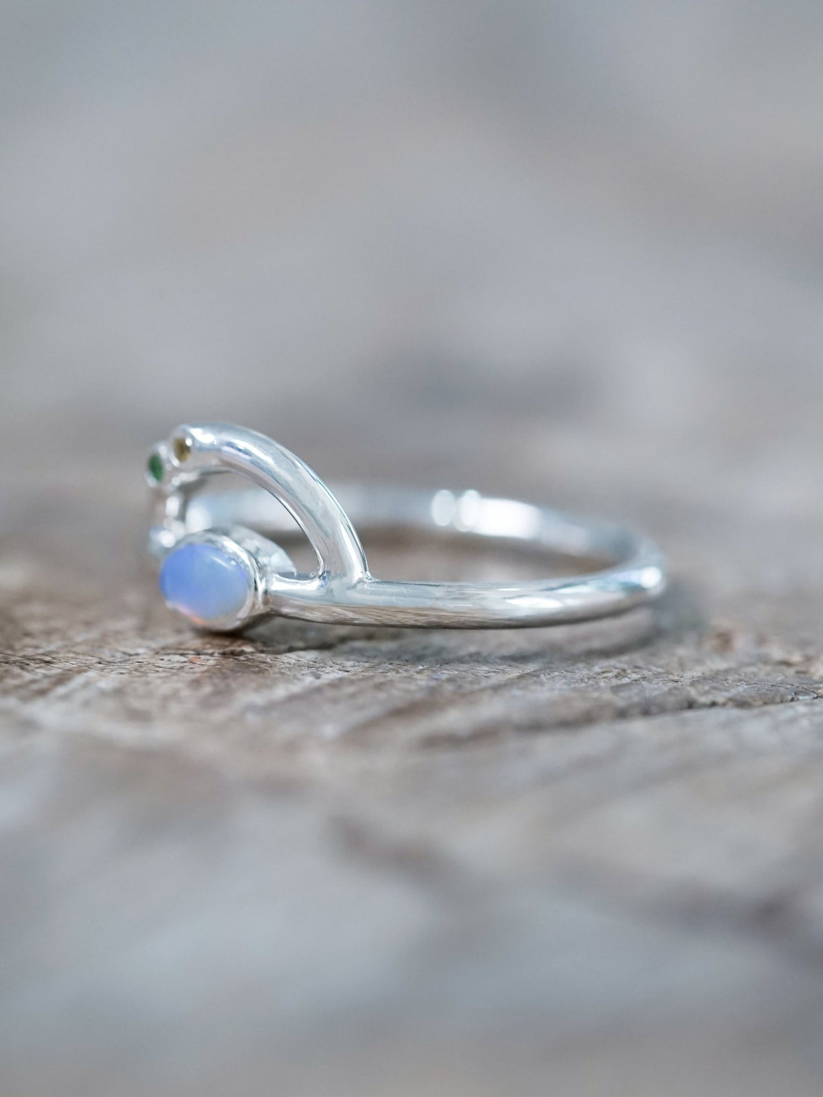 Pride Rainbow Ring in sterling silver - Pride jewelry collection