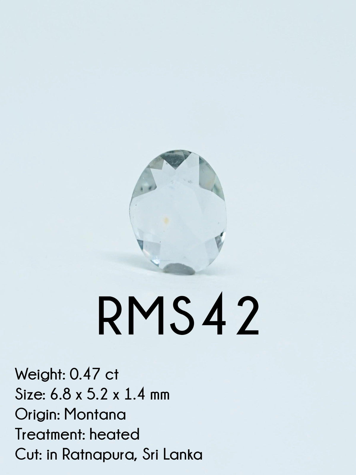 Custom Rose Cut Montana Sapphire Ring in Gold - Gardens of the Sun | Ethical Jewelry