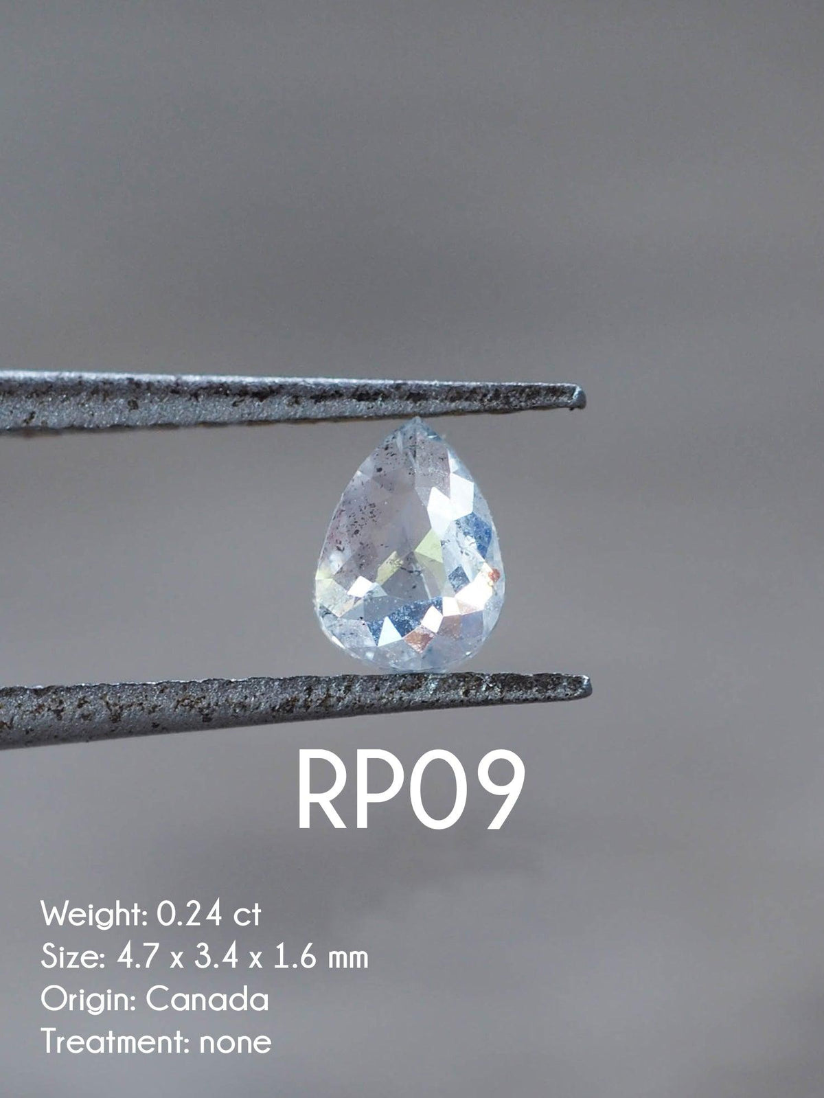 Custom Rose Cut Pear Diamond Ring - Gardens of the Sun | Ethical Jewelry