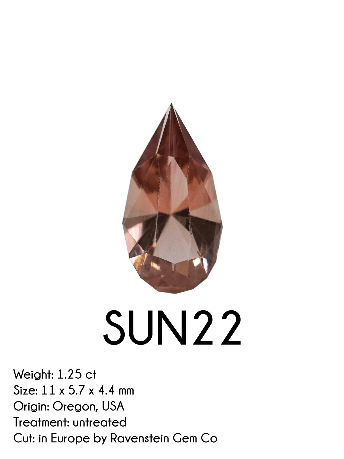 Custom Oregon Sunstone Ring in Gold - Gardens of the Sun | Ethical Jewelry