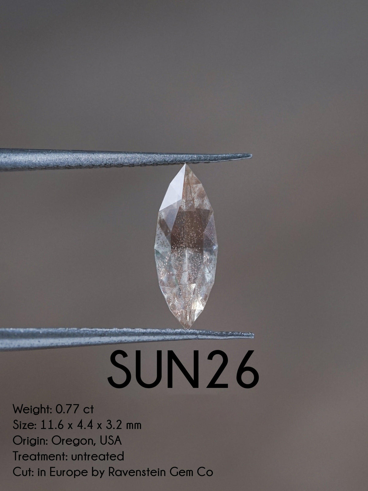 Custom Oregon Sunstone Ring in Gold - Gardens of the Sun | Ethical Jewelry