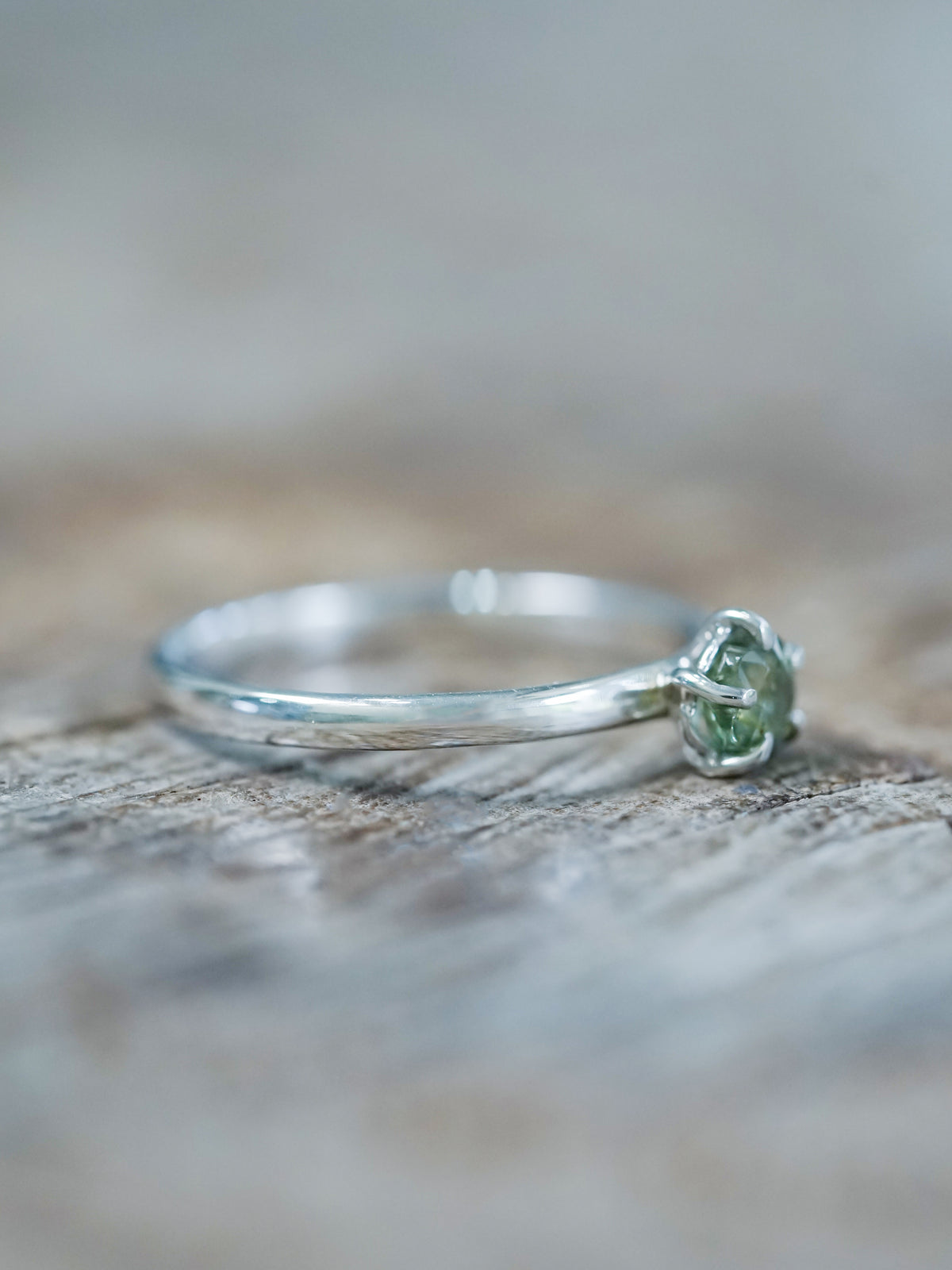 Sapphire Flower Ring - Gardens of the Sun | Ethical Jewelry