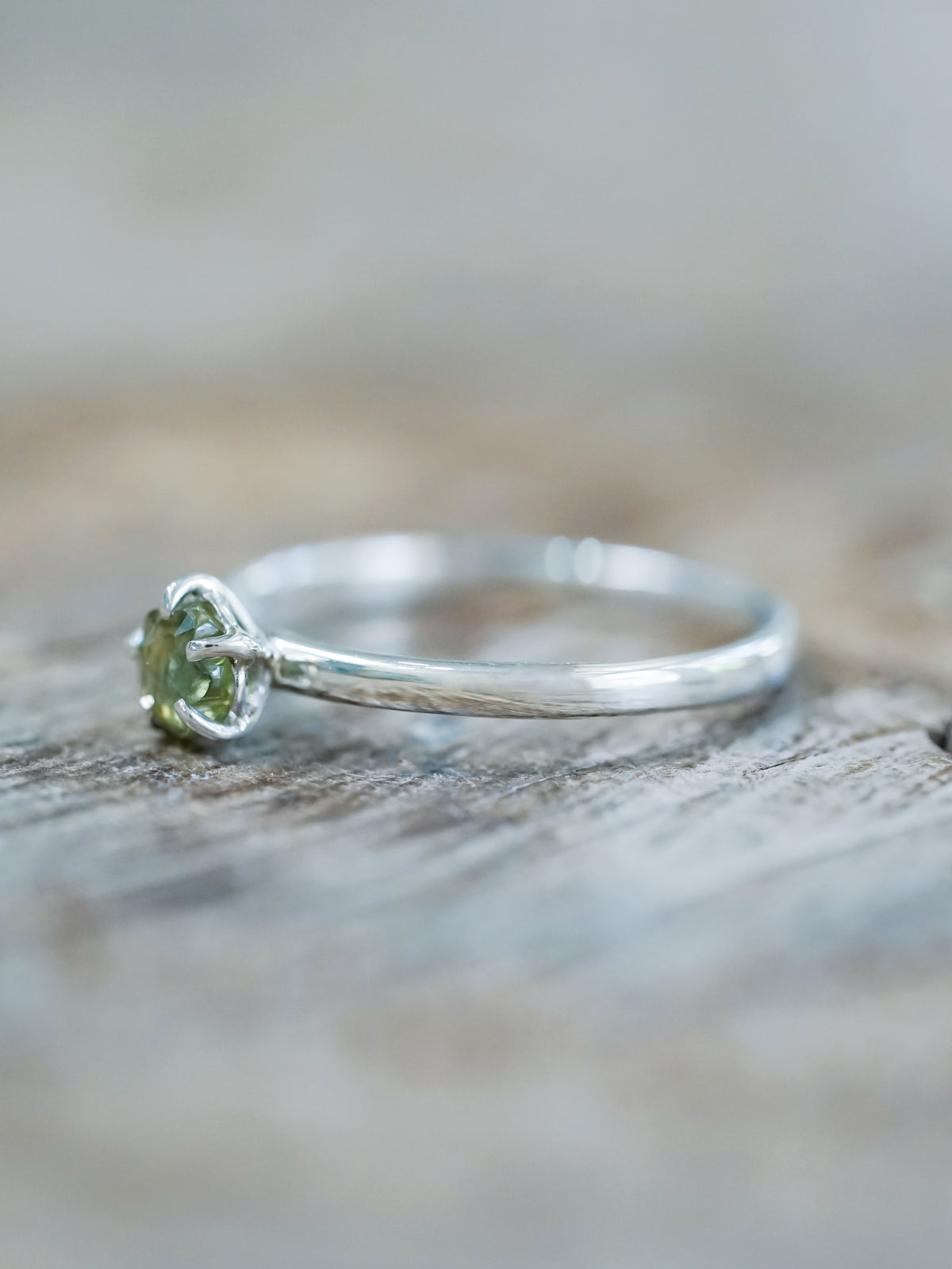 Sapphire Flower Ring - Gardens of the Sun | Ethical Jewelry