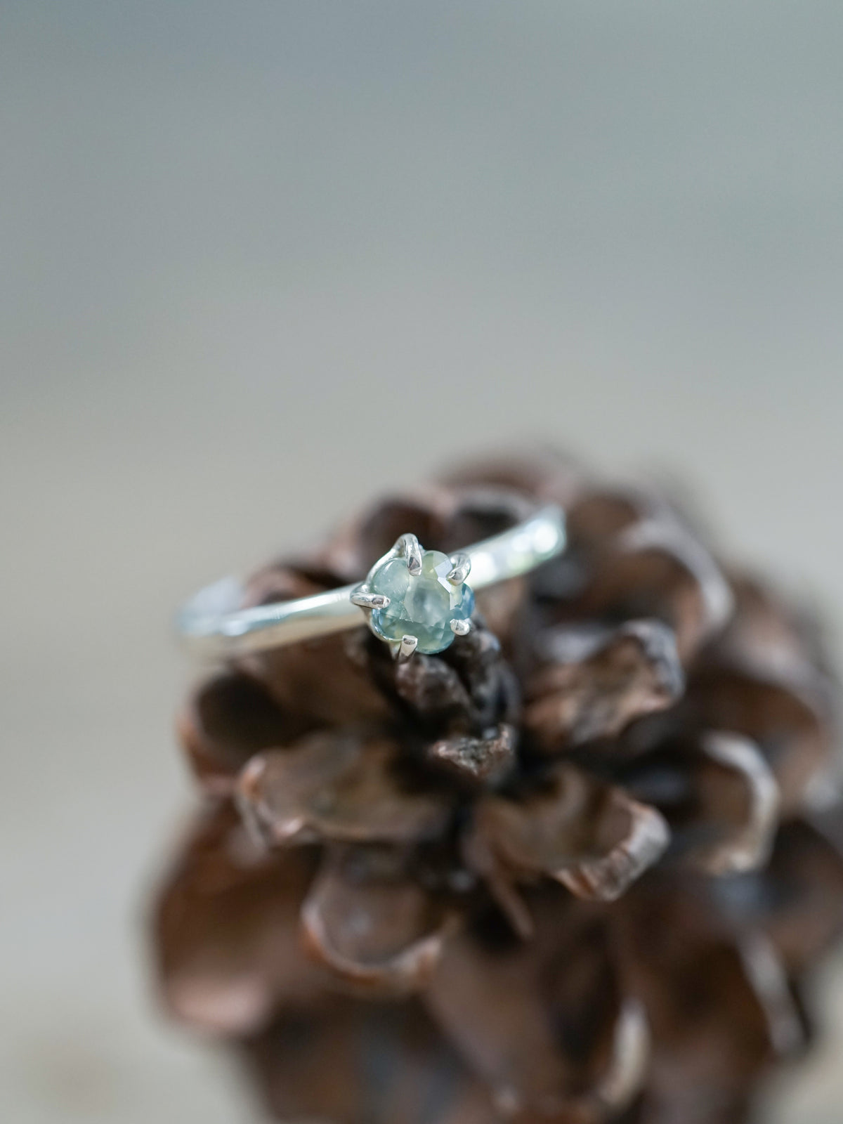 Sapphire Flower Ring - Gardens of the Sun | Ethical Jewelry