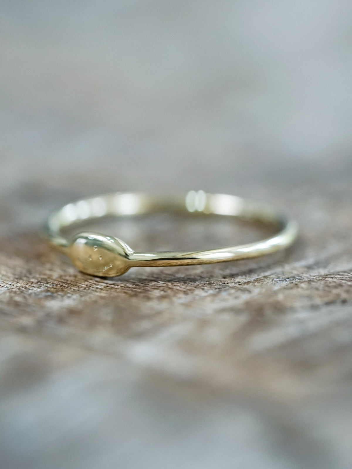 Dainty Signet Ring - Gardens of the Sun | Ethical Jewelry