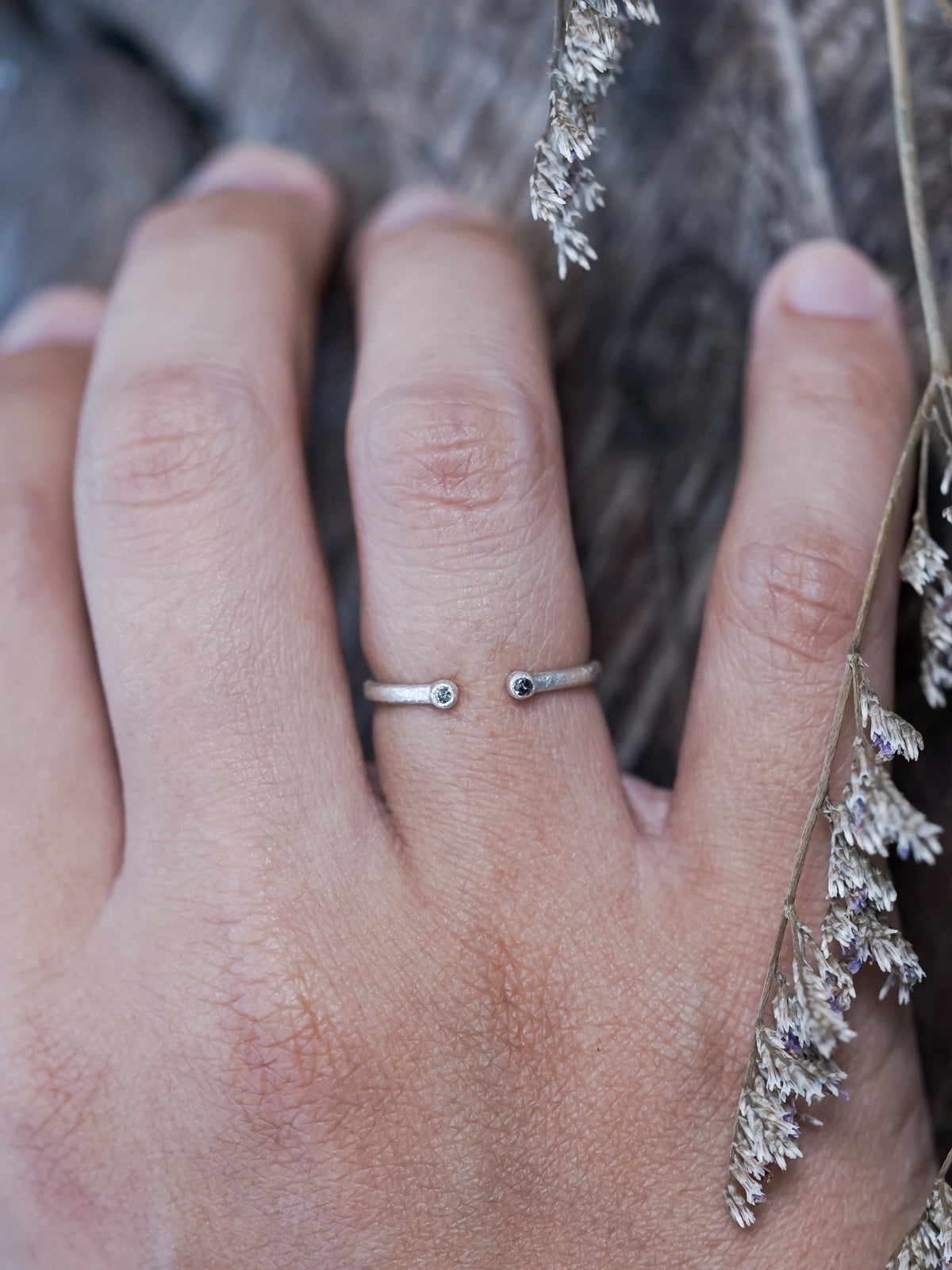 Stardust Diamond Ring - Gardens of the Sun | Ethical Jewelry