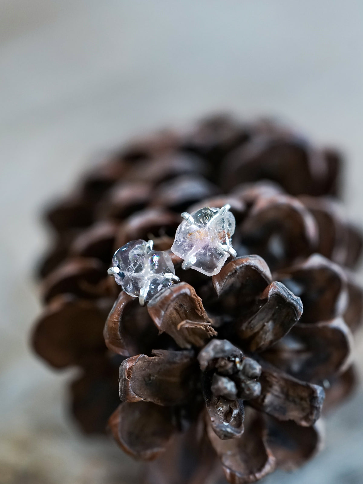 Tourmaline Slice Earrings - Gardens of the Sun | Ethical Jewelry