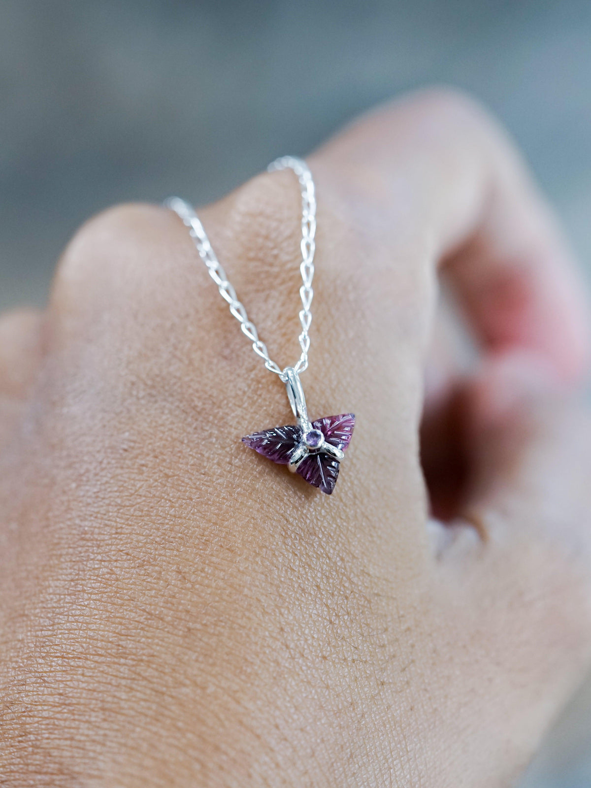 Tourmaline and Spinel Necklace - Gardens of the Sun | Ethical Jewelry