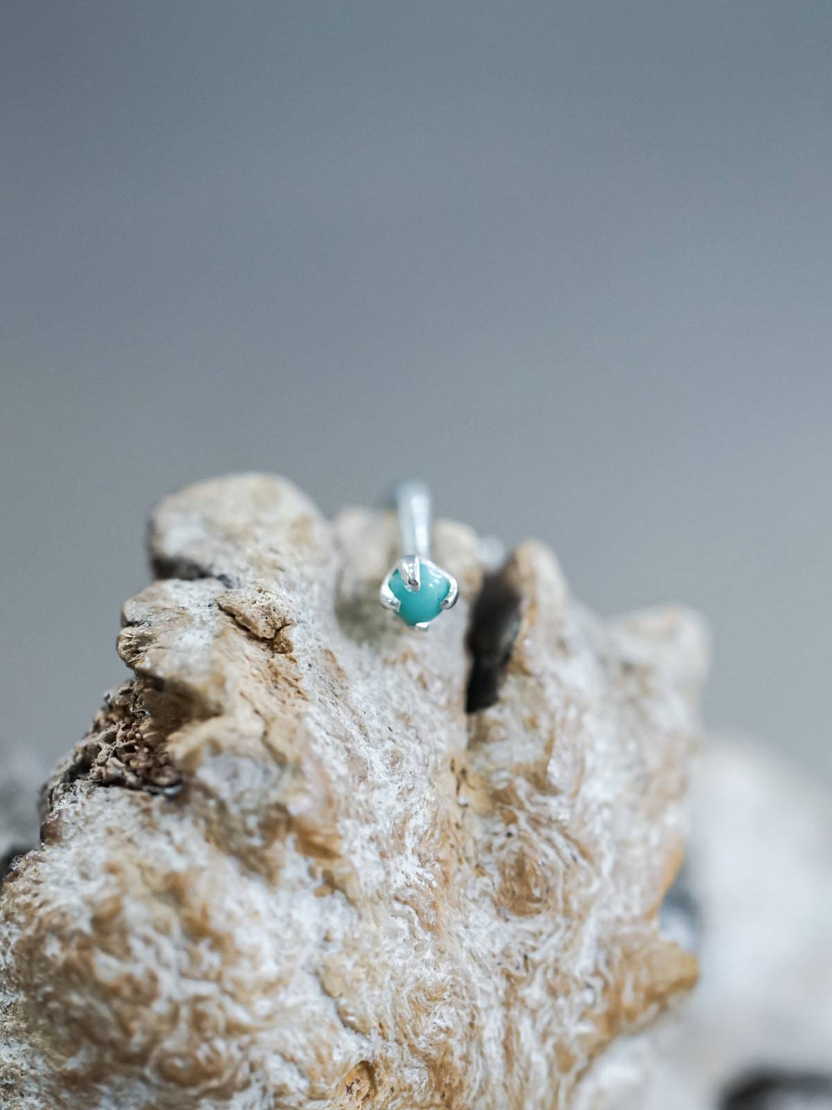 Turquoise Tragus Stud Earring - Gardens of the Sun | Ethical Jewelry