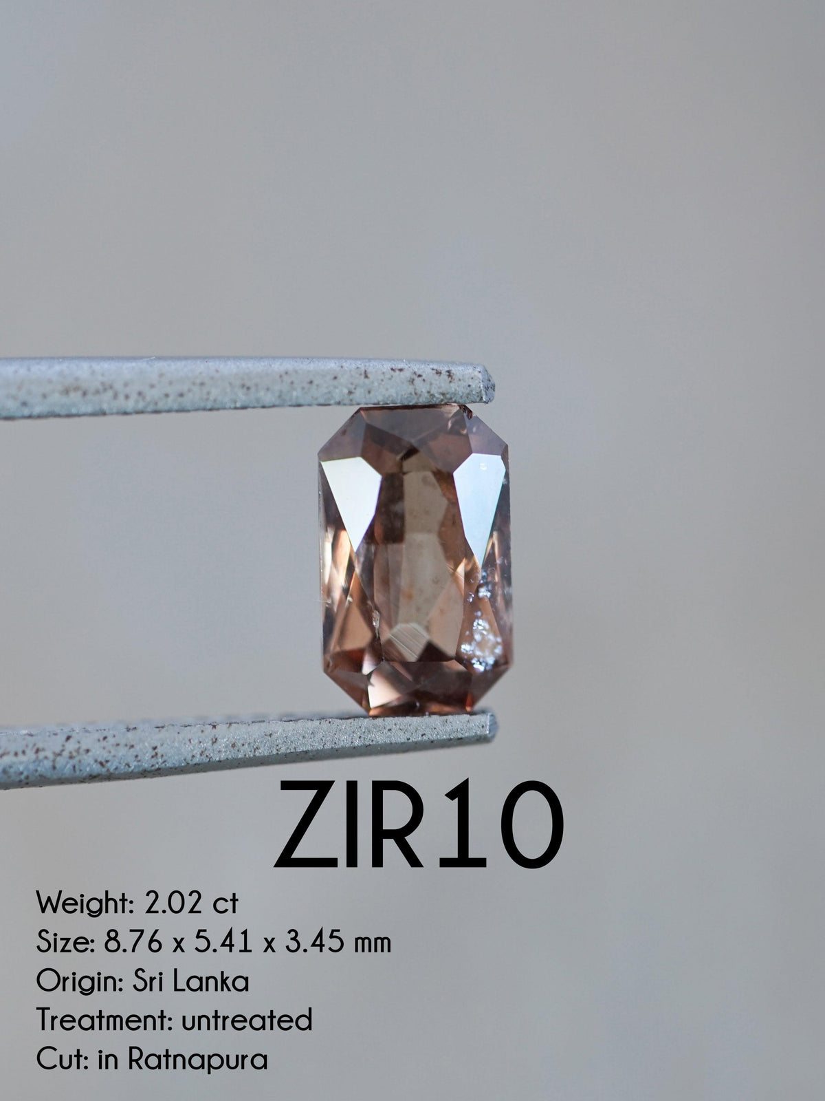 Custom Zircon Ring in Gold - Gardens of the Sun | Ethical Jewelry