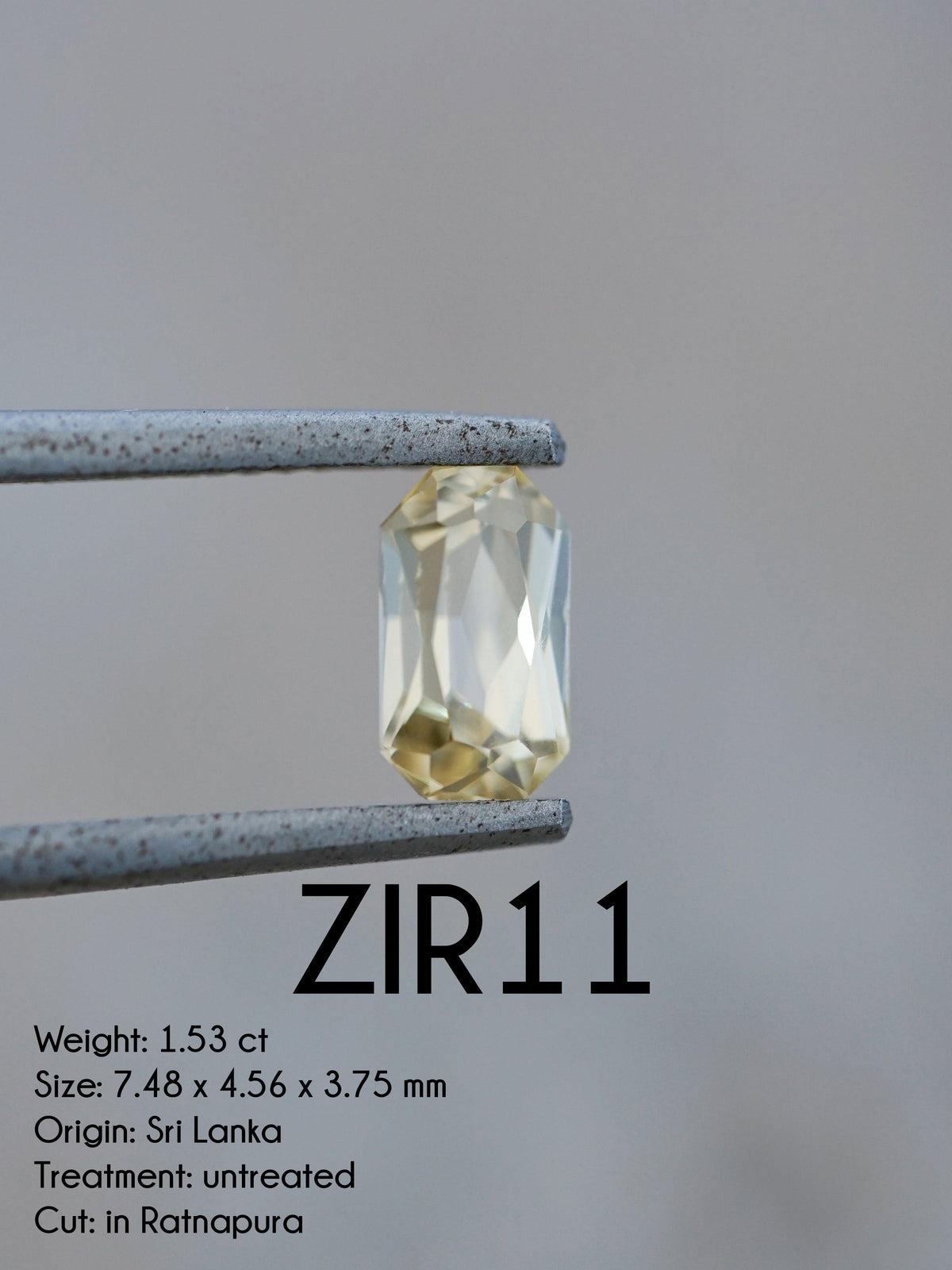 Custom Zircon Ring in Gold - Gardens of the Sun | Ethical Jewelry