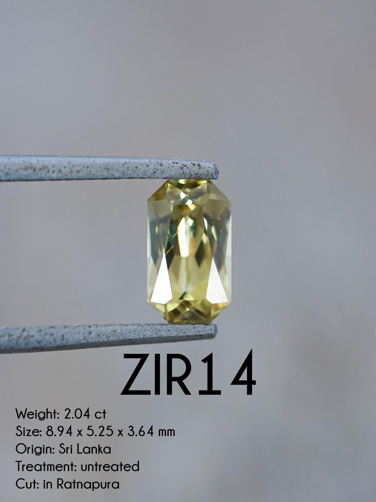 Custom Zircon Ring in Gold - Gardens of the Sun | Ethical Jewelry