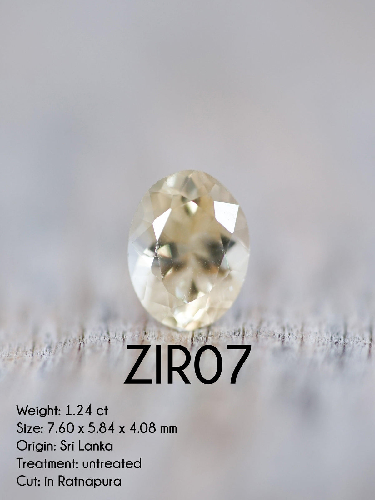 Custom Zircon Ring in Gold - Gardens of the Sun | Ethical Jewelry