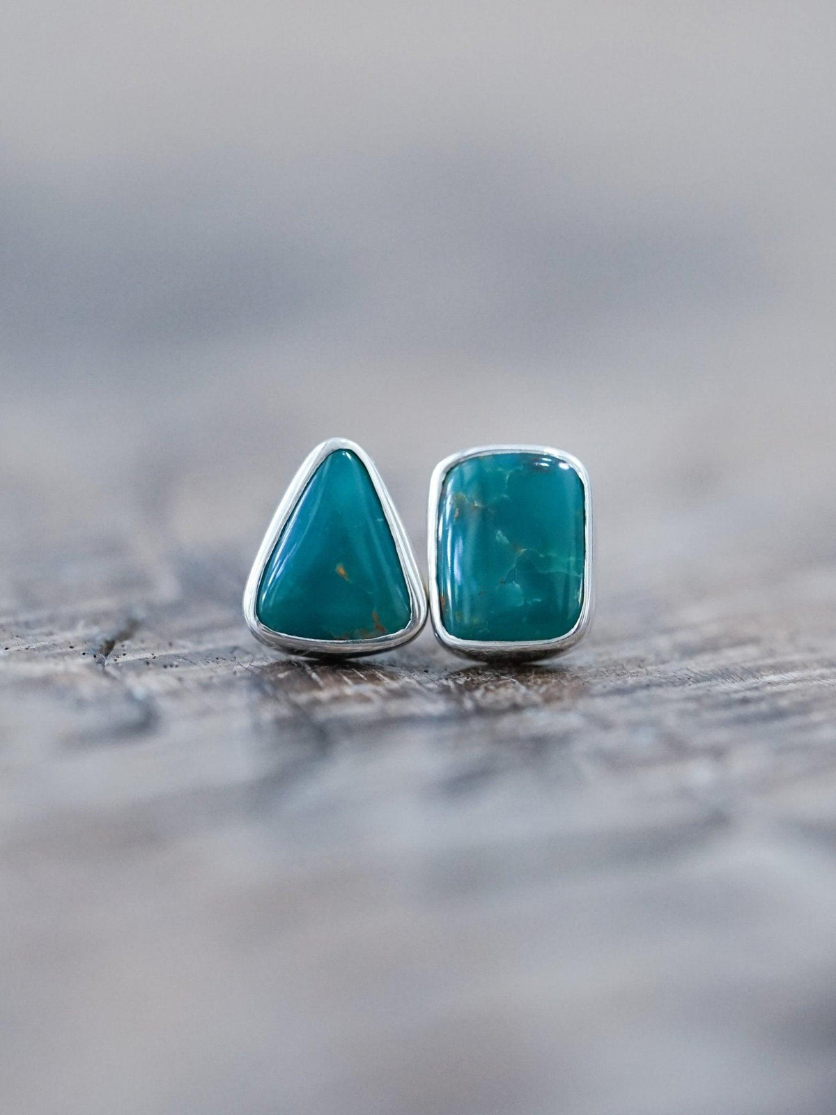 American Turquoise Earrings - Gardens of the Sun | Ethical Jewelry