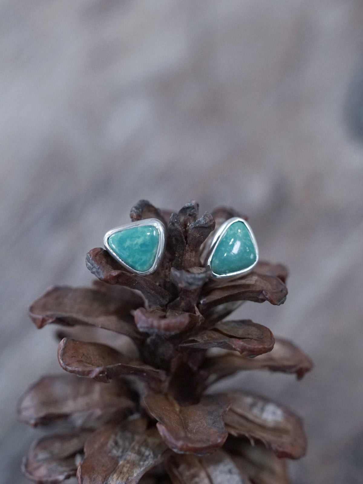 American Turquoise Earrings - Gardens of the Sun | Ethical Jewelry