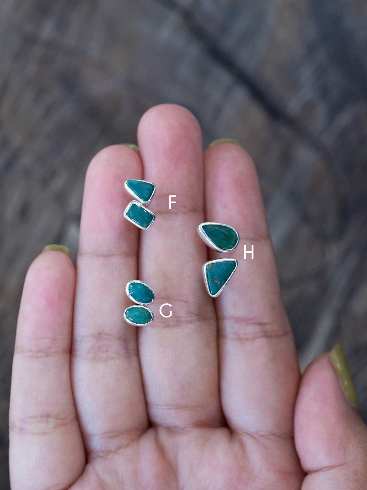 American Turquoise Earrings - Gardens of the Sun | Ethical Jewelry
