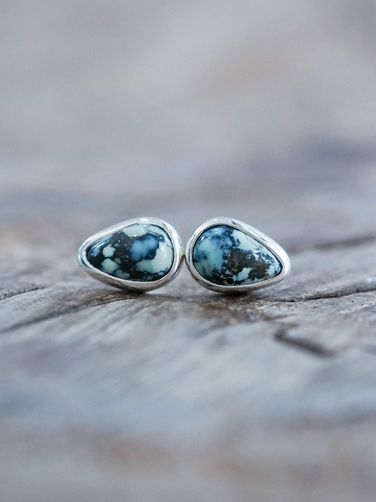 American Turquoise Earrings - Gardens of the Sun | Ethical Jewelry