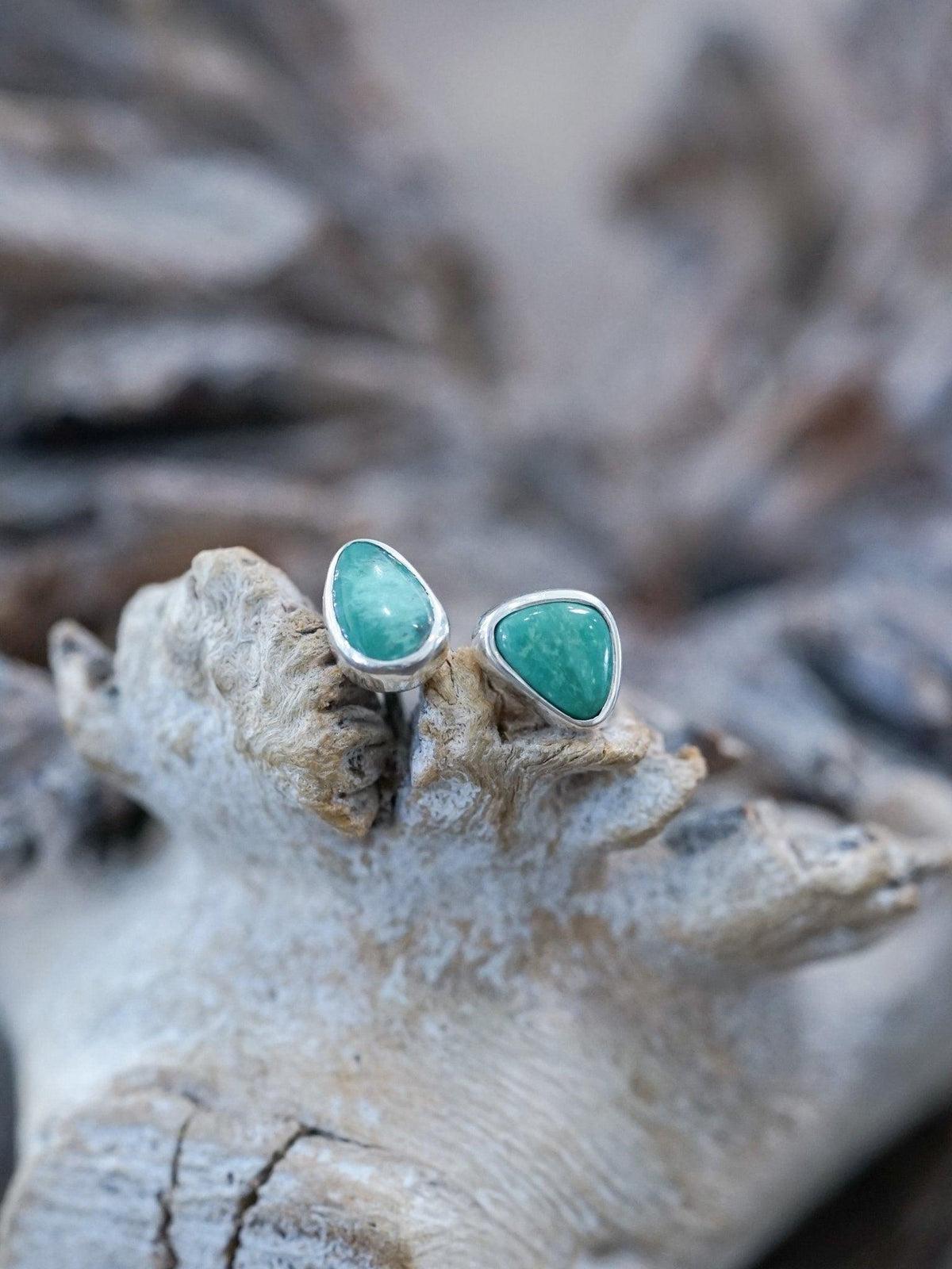 American Turquoise Earrings - Gardens of the Sun | Ethical Jewelry