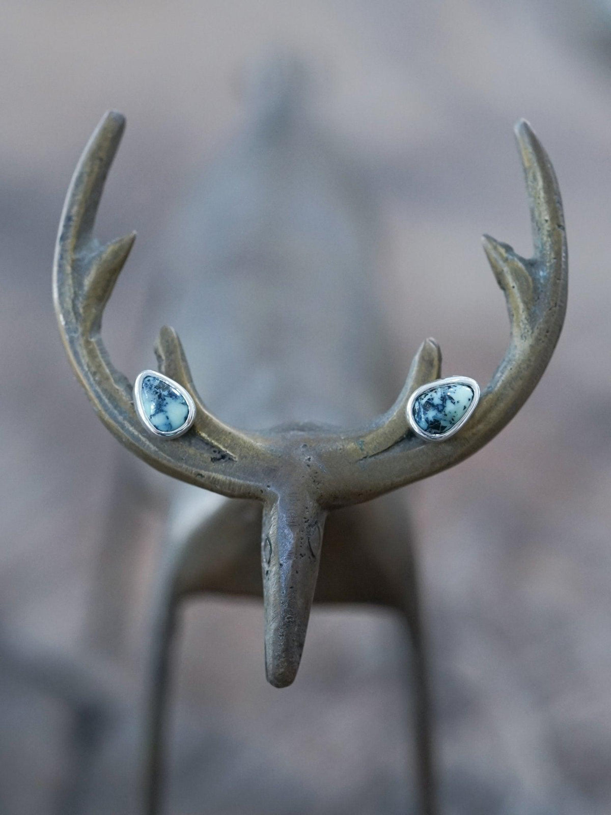 American Turquoise Earrings - Gardens of the Sun | Ethical Jewelry