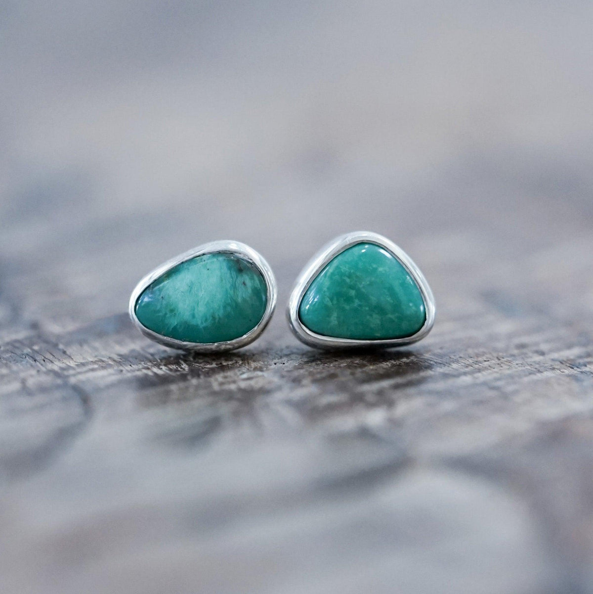 American Turquoise Earrings - Gardens of the Sun | Ethical Jewelry
