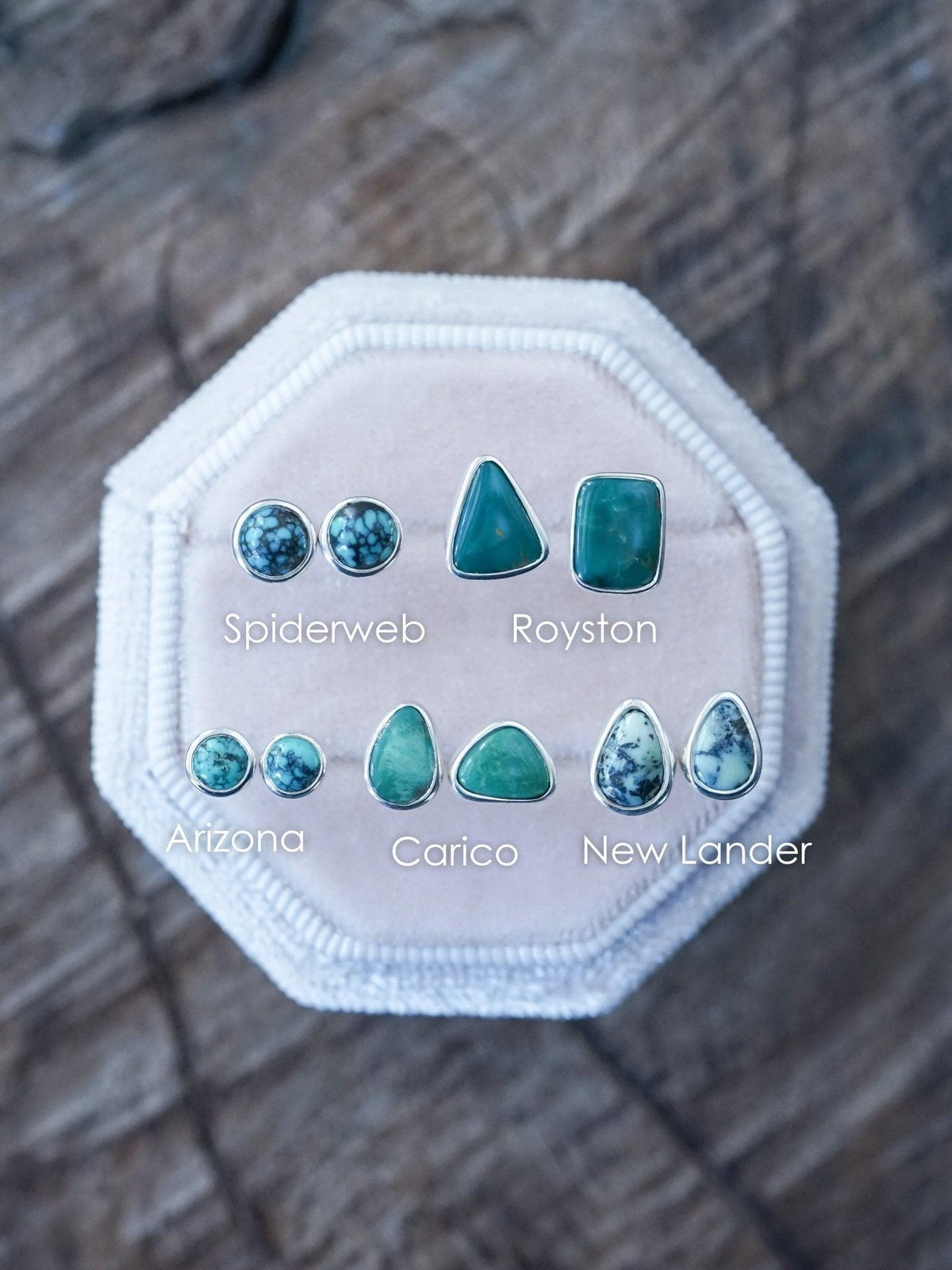 American Turquoise Earrings - Gardens of the Sun | Ethical Jewelry